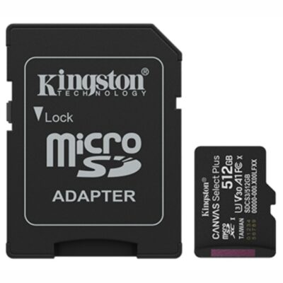 Memoria MicroSD Kingston Select Plus 512GB clase 10