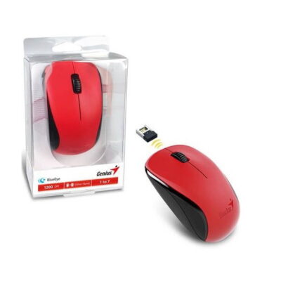 Mouse Genius NX-7000 inalámbrico rojo