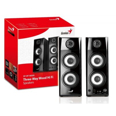 Parlantes Genius 2.0 50W SP-HF1800A II negros