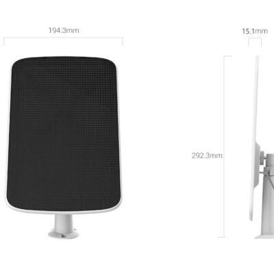 Camara Wifi Ezviz CS-HB8 2K movimiento, batería + panel solar