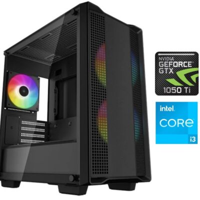 Equipo Gamer Core i3 12100F, 16GB, 500GB, RX6600 CLD 8GB
