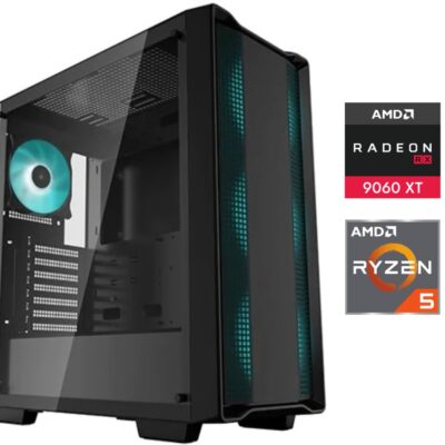 Equipo Gamer Ryzen 5 5600X, 16GB, 500GB NVMe, RTX 5060Ti 16GB