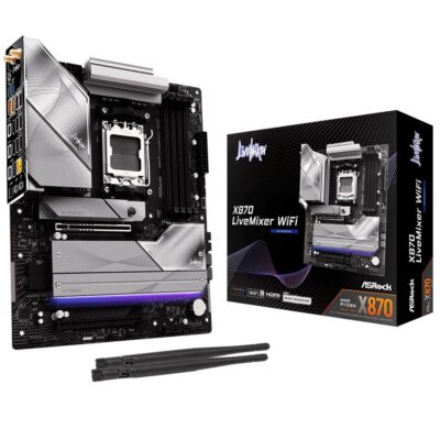 Mother ASRock X870 LiveMixer AM5 WiFi 7