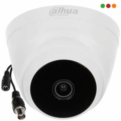 Seg. CCTV | Cam. DOMO 1080p - T1A21P | Plastico | 3,6 mm | Blanca - DAHUA