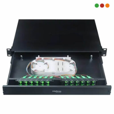 FIBRA - DISTRIBUIDOR ÓPTICO INTERNO DESLIZANTE SC/APC 24F - INTELBRAS