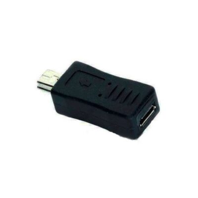 Adaptador micro USB hembra a mini USB macho