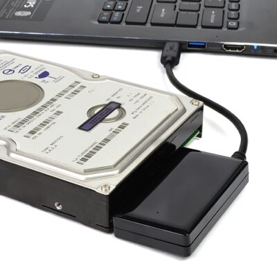 Adaptador USB tipo C a SATA 2.5'' y 3.5''