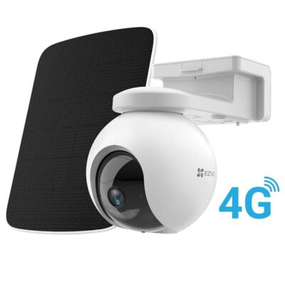 Camara Wifi 6 + 4G Ezviz EB8 8MP (4K) + Panel solar