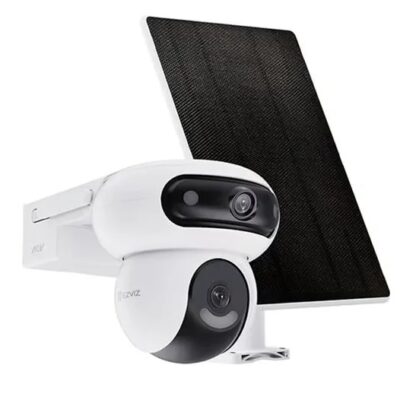 Camara Wifi 6 Ezviz HB90 Dual (4+4MP) 2K + Panel solar