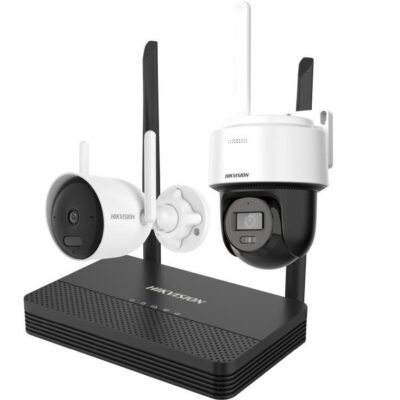 Kit Hikvision NVS + 2 camaras 4MP