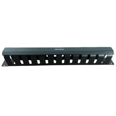 Manejador de cables Hikvision 1U y 12 ranuras