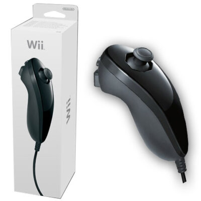 Joystick wii nunchuk negro original