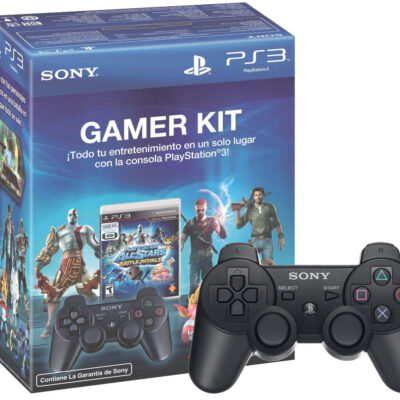 Joystick Sony dual shock ps3 + juego all star