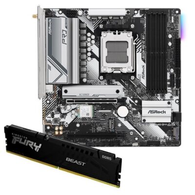 Combo Mother Asrock B650M Pro + Memoria Kingston DDR5 16GB