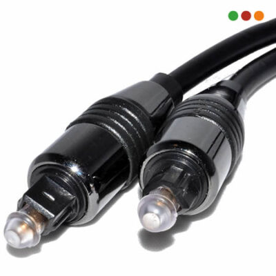 Cable Audio Optico TOSLINK 1 mts | Generico OEM