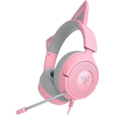 Auriculares Razer Kraken Kitty V3 X quartz