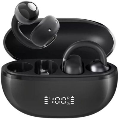 Auriculares TWS Haylou Open-Ear Airfree negro