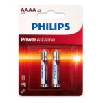 Pilas alcalinas Philips AAAA x 2